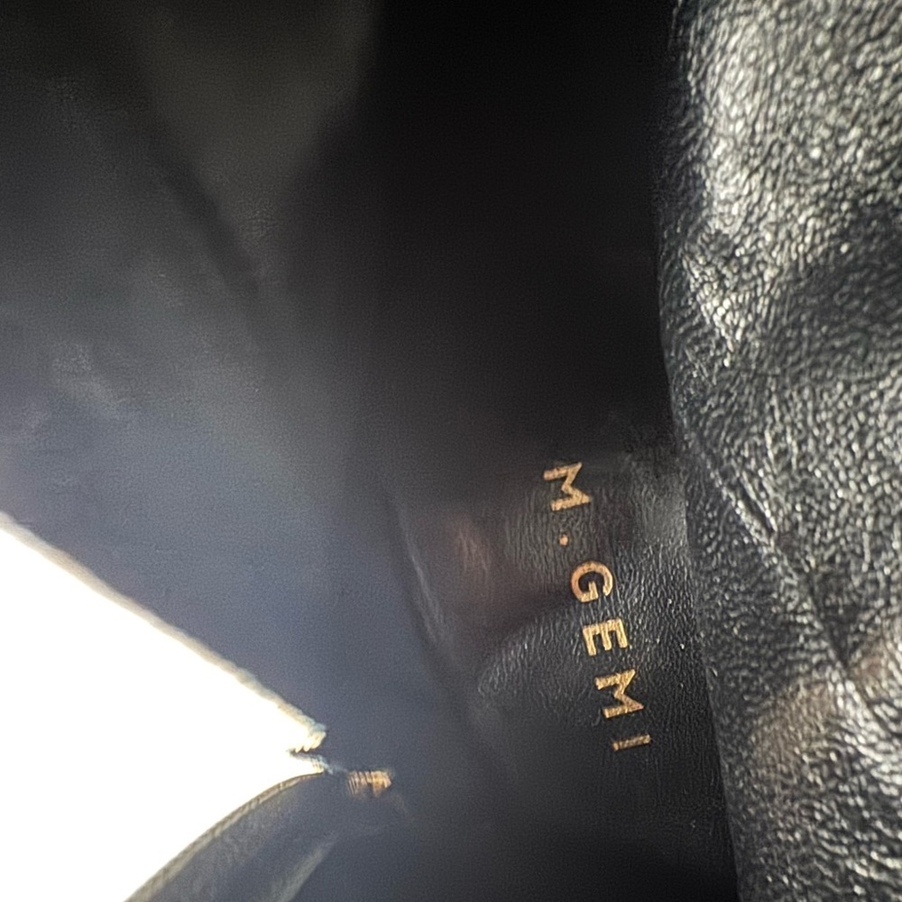 M. GEMÍ The Corsa Boot tan suede ankle boot size 38 - Picture 9 of 9